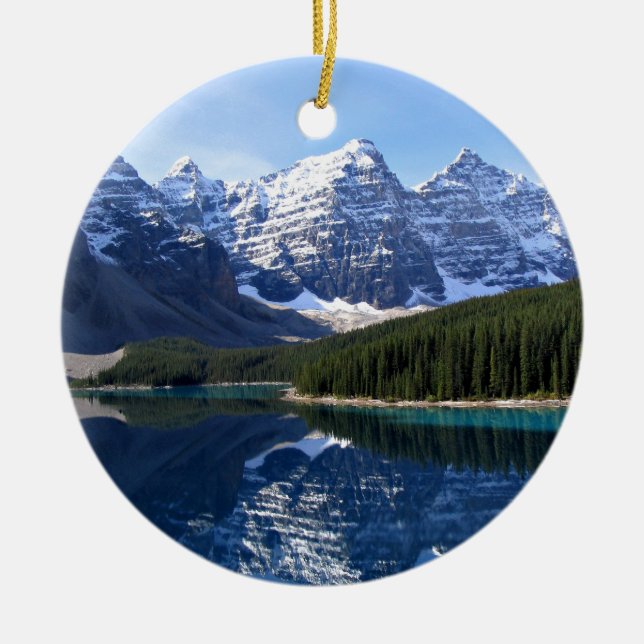 banff-675 ceramic tree decoration (Front)