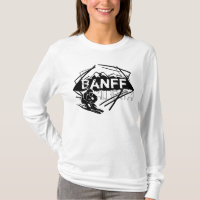 Banff Alberta Canada ski hoodie