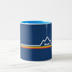 Banff, Alberta Two-Tone Coffee Mug