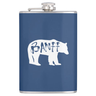 Banff Bear Hip Flask