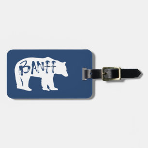 Banff Bear Luggage Tag