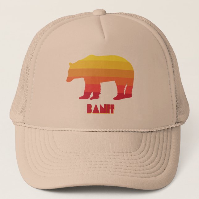Banff Bear Trucker Hat (Front)