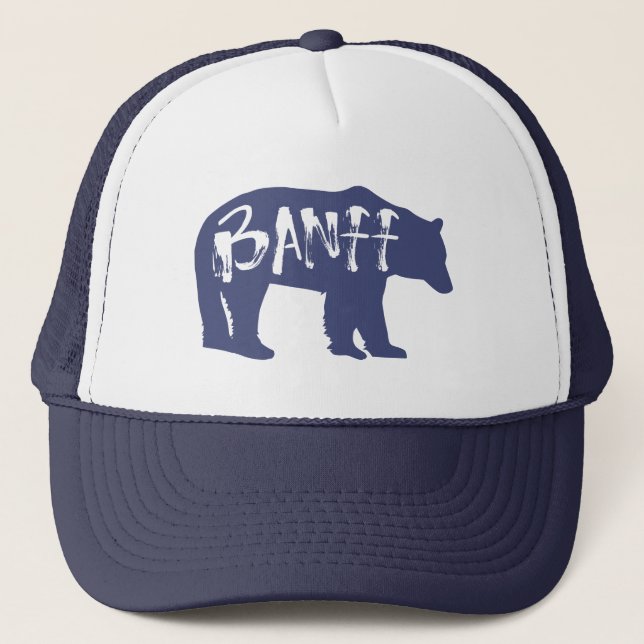 Banff Bear Trucker Hat (Front)