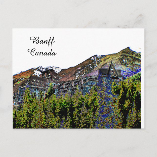 Banff, Canada, Postcard (Front)