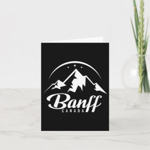 Banff Canada Ski Resort Skiing Snowboarding  Card