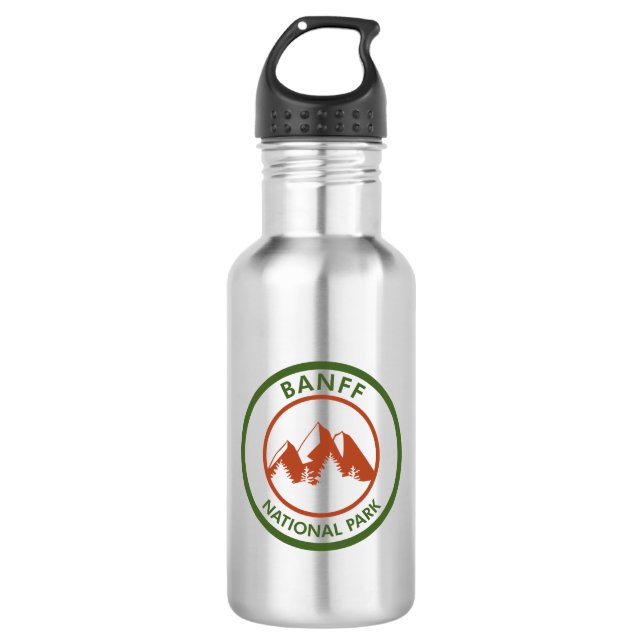 Banff National Park 532 Ml Water Bottle (Front)