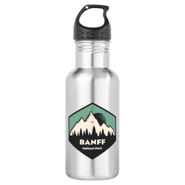 Banff National Park 532 Ml Water Bottle (Front)