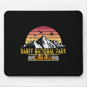 Banff National Park Alberta Canada Camping Hiking  Mouse Pad