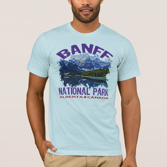 Banff National Park, Alberta Canada T-Shirt (Front)
