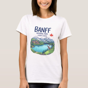 Banff National Park Alberta Cute Landscape T-Shirt