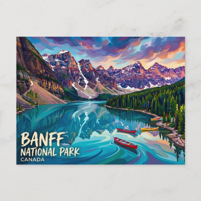 Banff National Park Canada Postcard (Front)