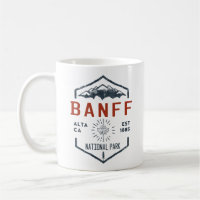 Banff National Park Canada Vintage Distressed