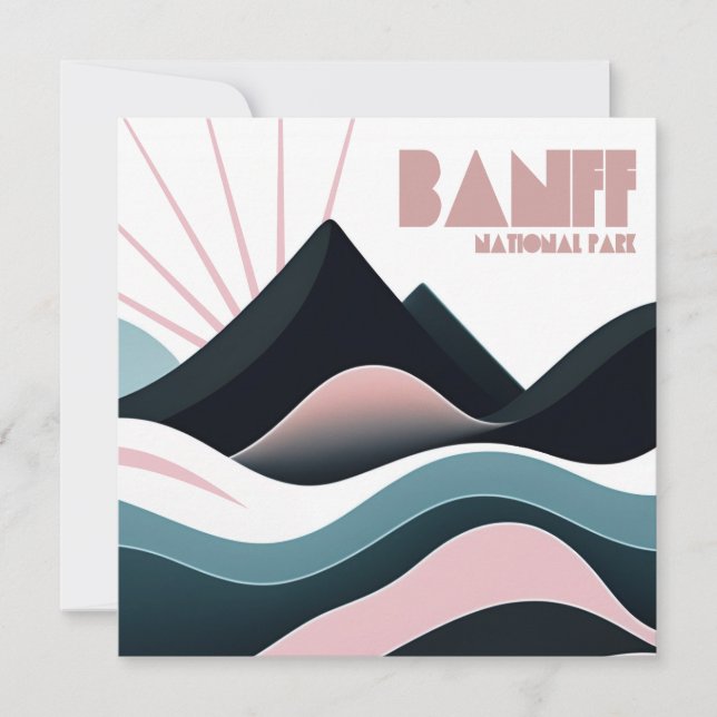 Banff National Park Coloured Hills (Front)