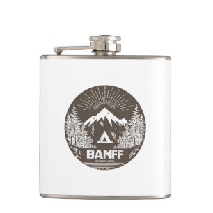 Banff National Park Hip Flask