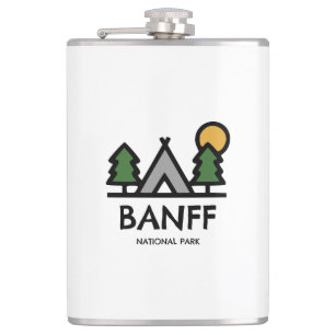 Banff National Park Hip Flask
