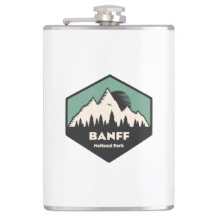 Banff National Park Hip Flask