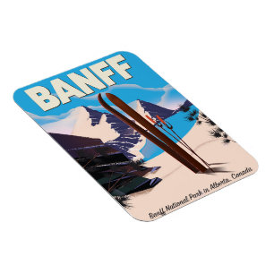 Banff National Park in Alberta, Canada. Magnet