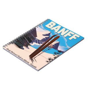 Banff National Park in Alberta, Canada. Notebook