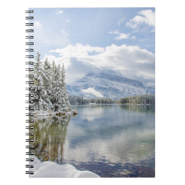 Banff National Park in winter Notebook (Front)