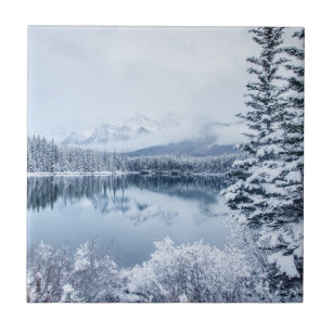 Banff National Park in Winter Tile