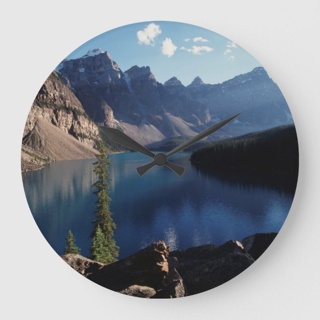 Banff National Park Moraine Lake Large Clock (Front)
