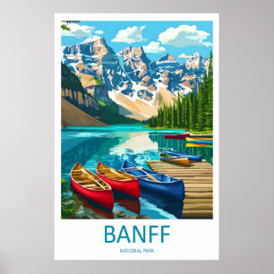 Banff National Park Print Canada Wall Art Mountain