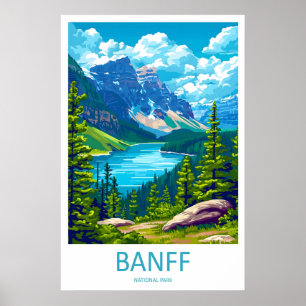 Banff National Park Travel Print Wall Art Banff