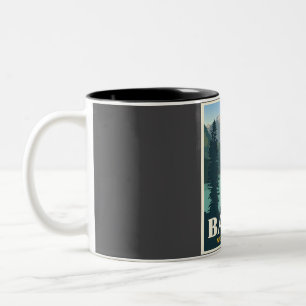 Banff National Park Travel  Two-Tone Coffee Mug