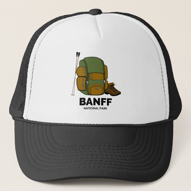 Banff National Park Trucker Hat (Front)