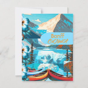 Banff Park Travel Postcard,  Postcard, Albe Postcard
