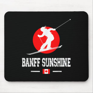 Banff Sunshine Canada Ski Resort Rocky Mountains S Mouse Pad