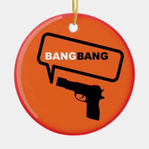 Bang Bang Ceramic Tree Decoration