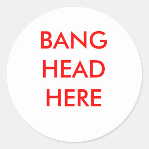 Bang Your Head Gifts On Zazzle Nz