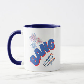BANG mug / Independence Day /July4th 