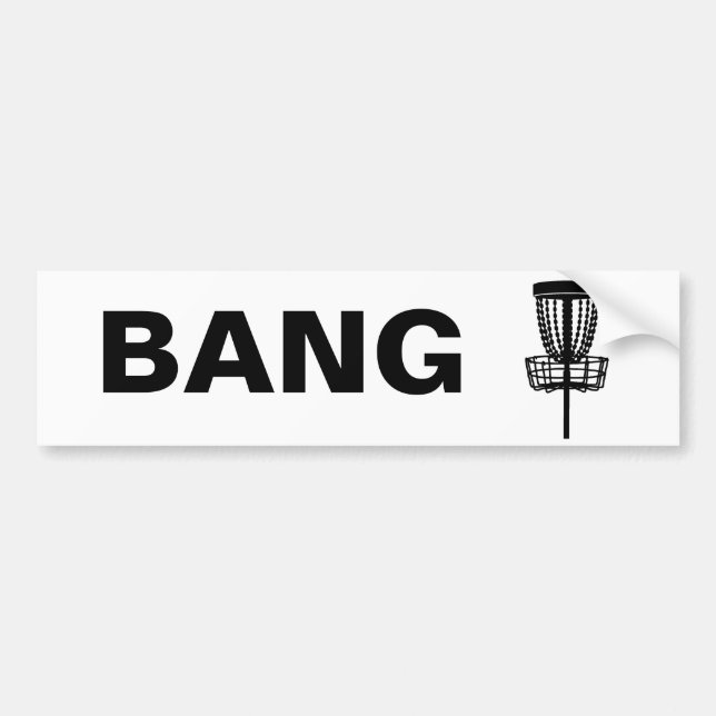 BANG the Chains Bumper Sticker (Front)