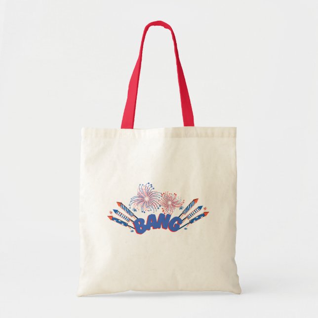 BANG tote bag / Independence Day /July4th  (Front)