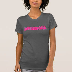 Bangaranga Song Lyric Word (Hot Pink) T-Shirt