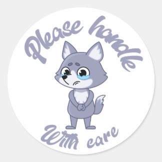 bangchan wolfchan skz handle with care sticker