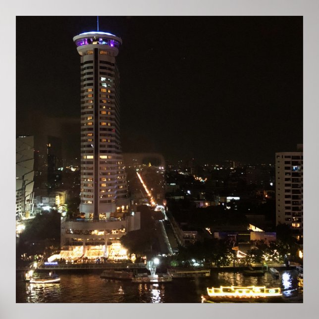 Bangkok At Night Poster (Front)