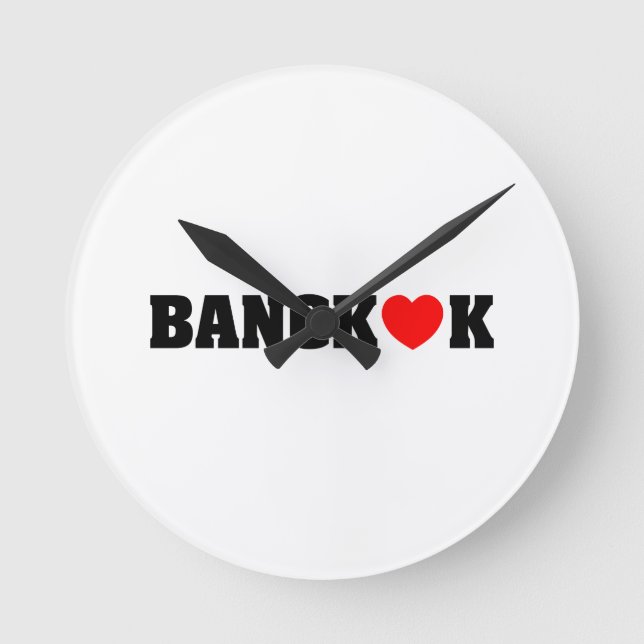 BANGKOK LOVE ROUND CLOCK (Front)
