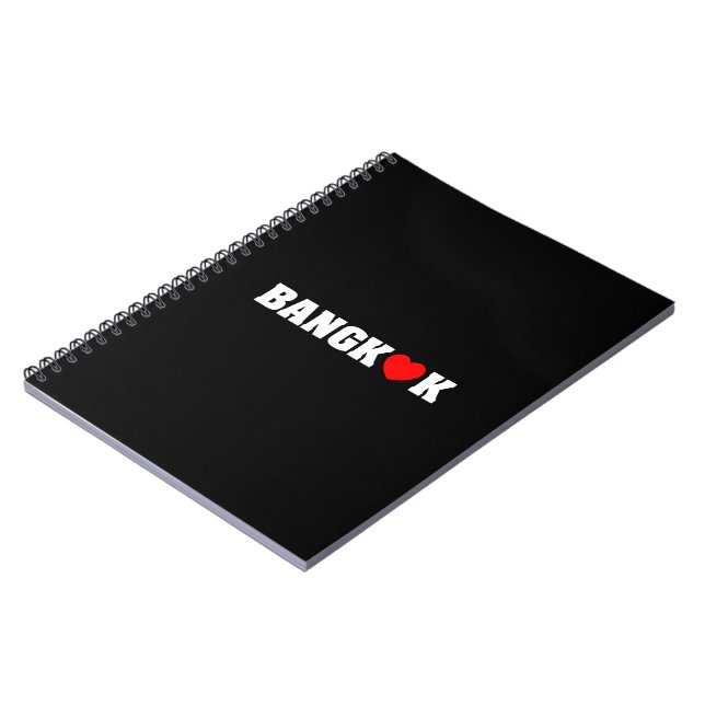 BANGKOK LOVE SPIRAL NOTEBOOK (Left Side)
