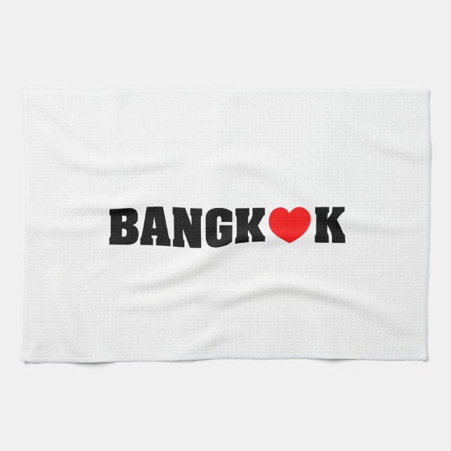BANGKOK LOVE TEA TOWEL (Horizontal)