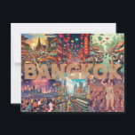 Bangkok Postcard<br><div class="desc">Inspired by my trip to Bangkok,  with some key landmarks and the vibrant nightlife</div>