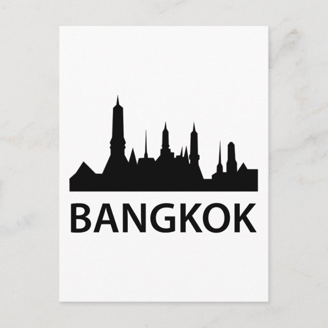 Bangkok Skyline Postcard (Front)