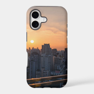 Bangkok skyline sunset panorama