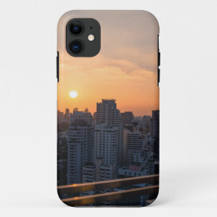 Bangkok skyline sunset panorama Case-Mate iPhone case