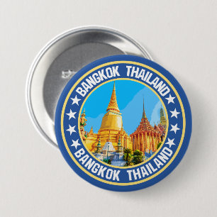 Bangkok Thailand 7.5 Cm Round Badge