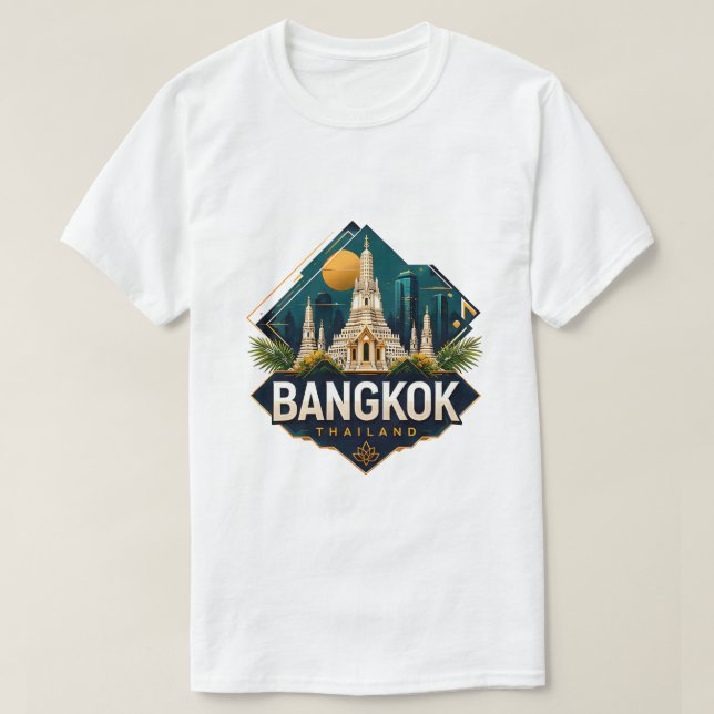 Bangkok Thailand  Adventure T-Shirt (Design Front)