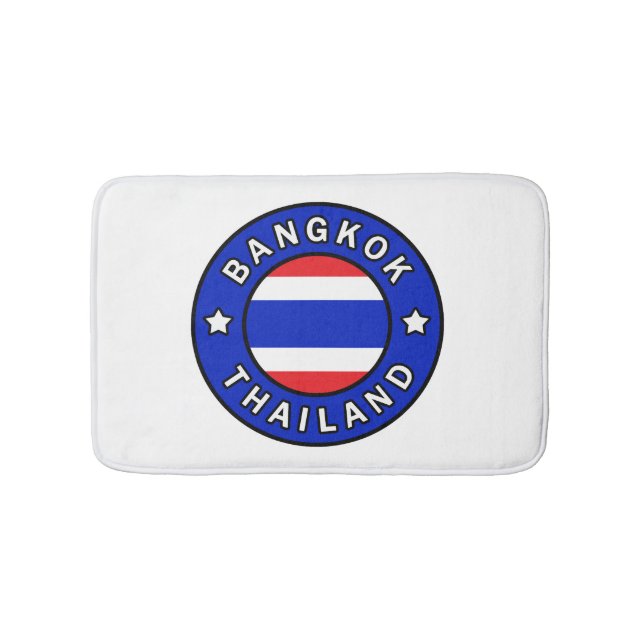 Bangkok Thailand Bath Mat (Front)