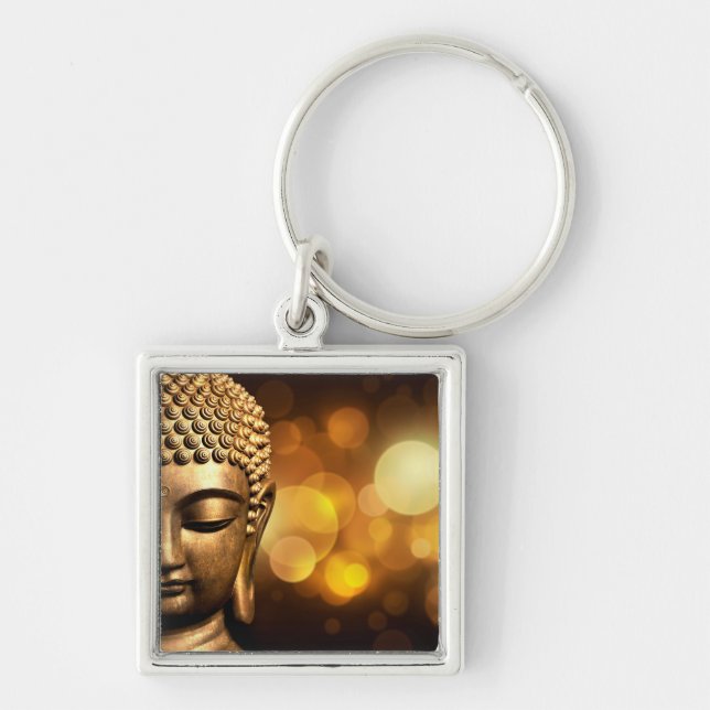 Bangkok, Thailand | Gold Buddha Key Ring (Front)